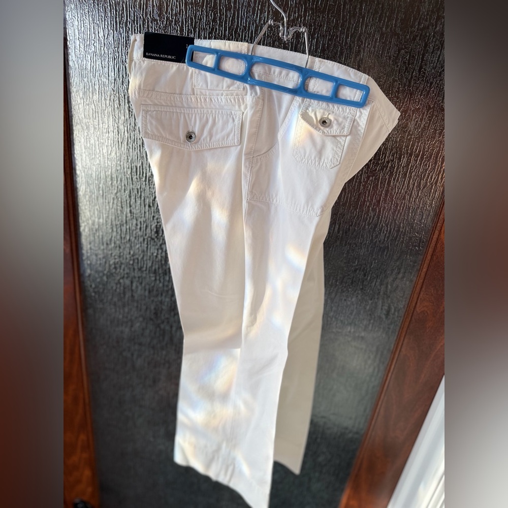 Banana Republic Cream Chinos 14 NWT